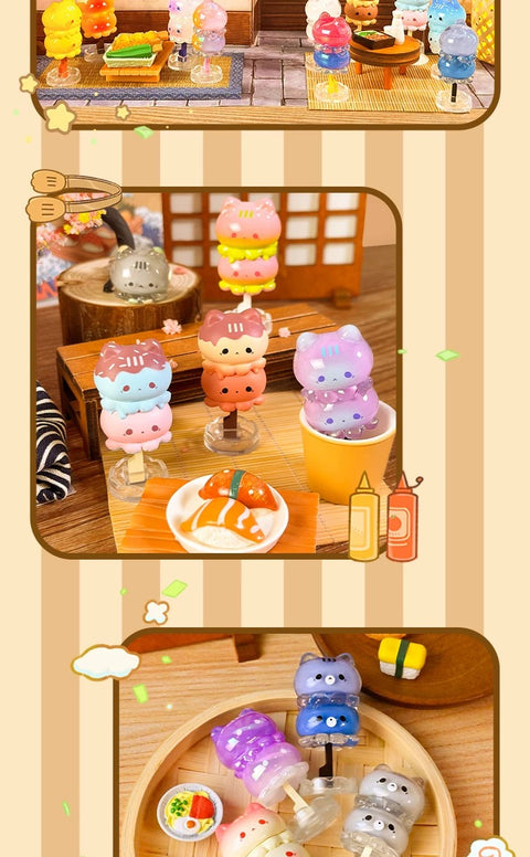 Strawberry Mousetta OctoKitty Skewer Mini Blind Box Series