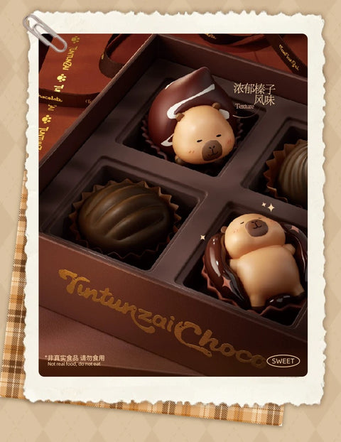 Tuntun Capybara China Pop Up Exclusive Chocolate Minis