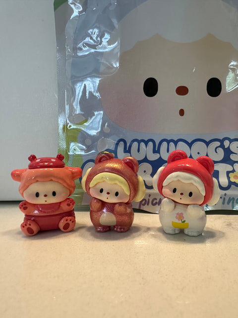 Sunday Claim sale - LuluBear Minis Set 2 red