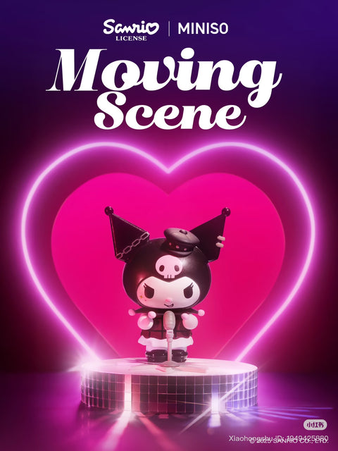 Miniso Kuromi and My Melody Moving Scene Blind Box Seriss