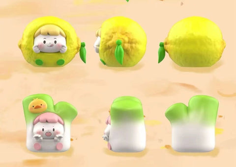 Air Bubble Healthy Foods Miniatures by Manchaoj