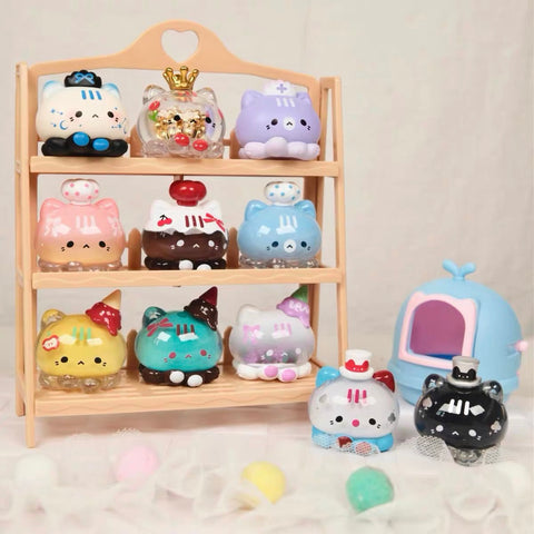 Strawberry Mousetta Octopus Kitty Miniature Series
