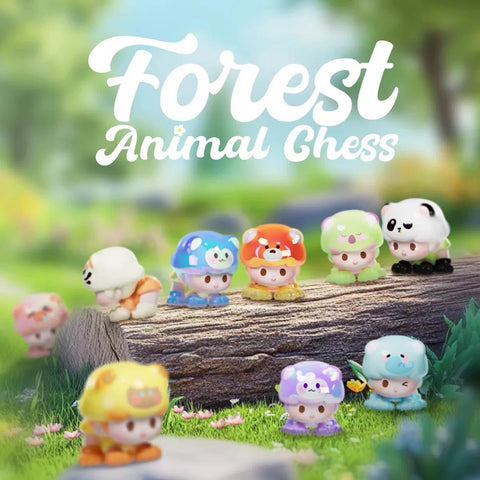 Forest Animal Chess Miniature Series