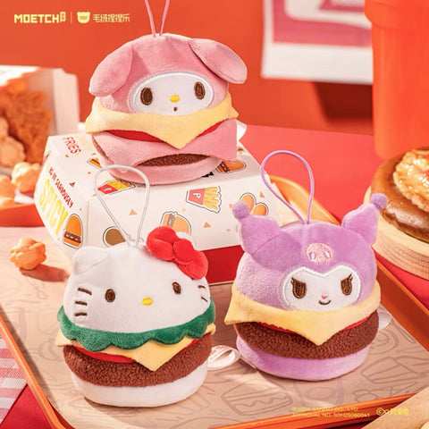 Moetch Sanrio Burger Plush Hanger Blind Bag series