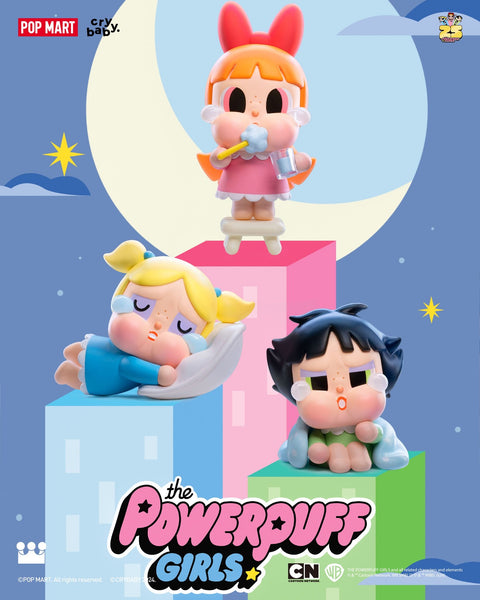 Popmart Cry Baby x PowerPuff Girls Series