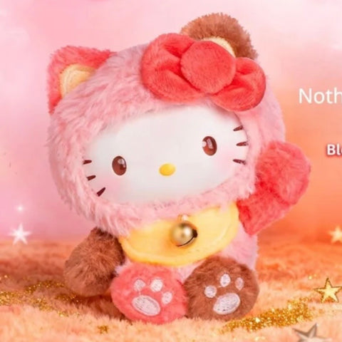 Moetch Hello Kitty Lucky Cat Mini Plush Blind Box Series