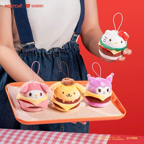Moetch Sanrio Burger Plush Hanger Blind Bag series