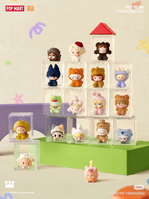 POPMART flocked PJ Beans