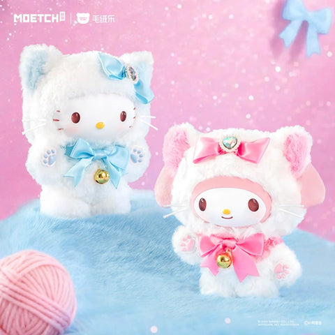 Moetch x Sanrio Shining Meow Meow Kitty Plush Pendant Blind Box Series