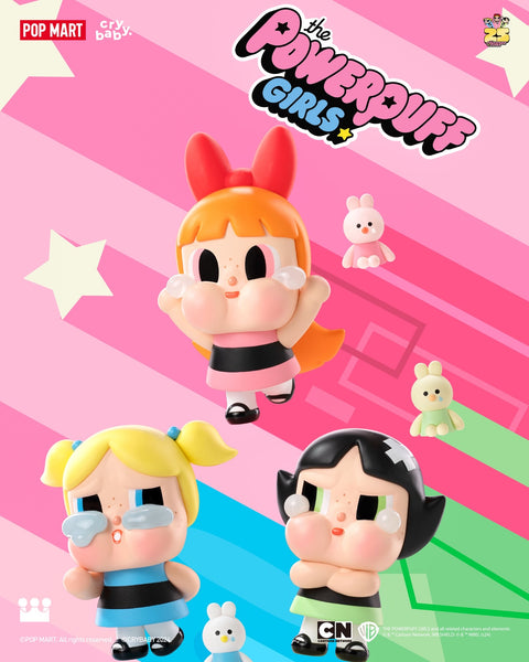 Popmart Cry Baby x PowerPuff Girls Series