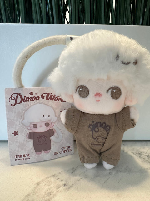 Sunday Claim Sale - Dimoo Crush on Coffee Coconut Latte Plush