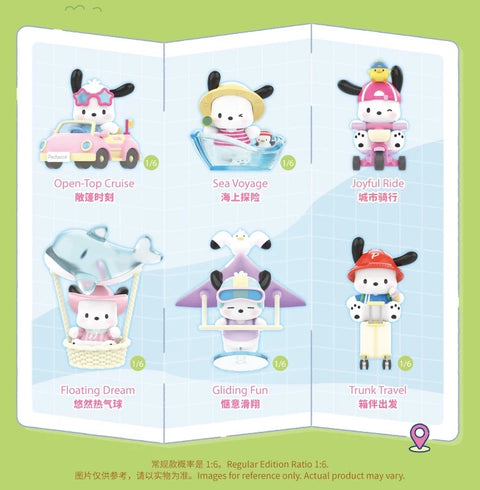TopToy Pochacco Travel Diary Blind Box Series
