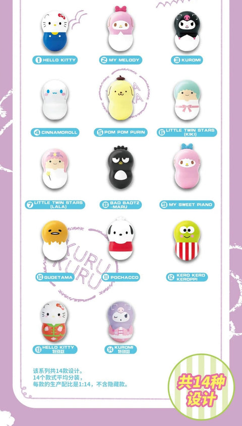 Sanrio Coonuts Minis by Bandai