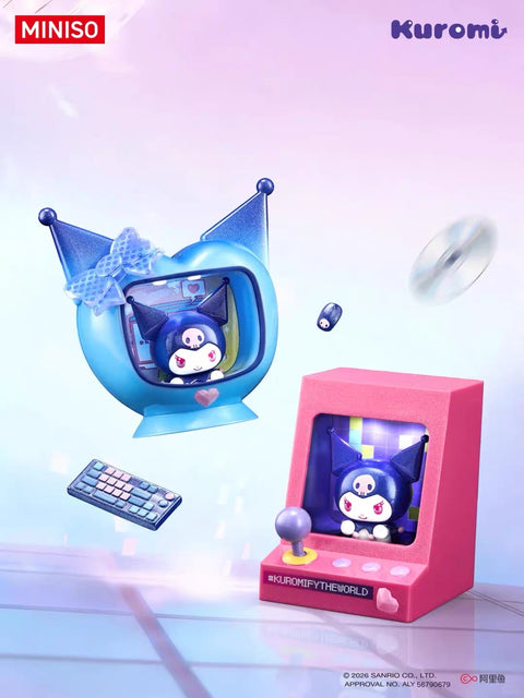 Miniso x Kuromi Neon Sweetheart Blind Box Series