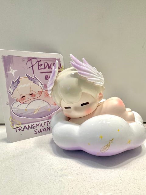 Sunday Claim Sale - Big PiDudu Cloud baby purple (doll removable from big cloud)