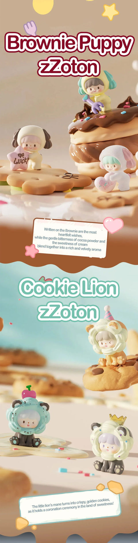 Zzoton x Molinta Sweet Cream Miniature Series