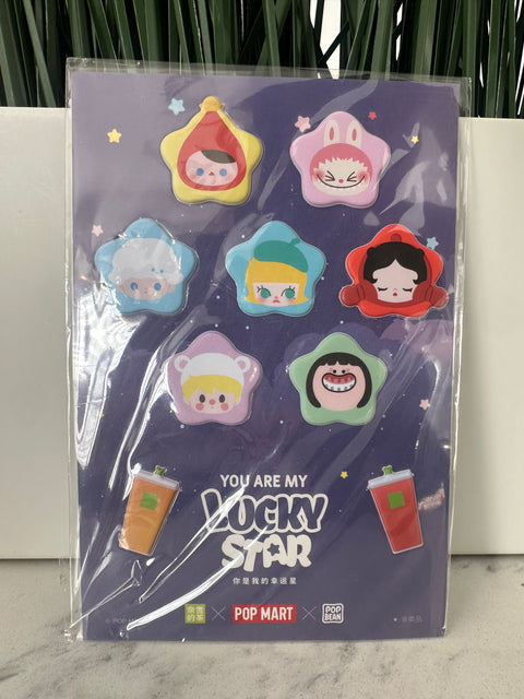 Sunday Claim Sale - popmart bean sticker sheet