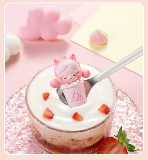 Popmart Strawberry Milk tea Boba Bean