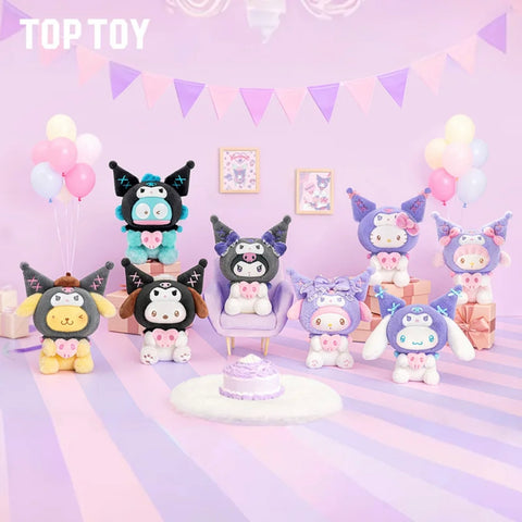 TopToy Kuromi Party Plush Pendant Blind Box Series