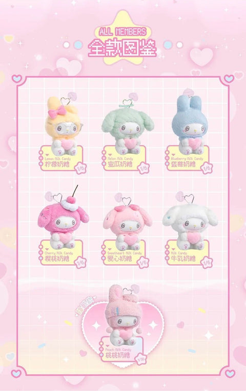 TopToy My Melody 50th Anniversary Milk Candy Plush Blind Box Series
