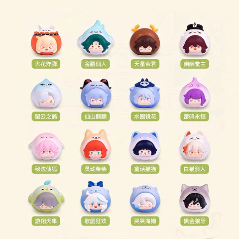 Genshin Impact Miniature Cute Cubs Party Miniature Series