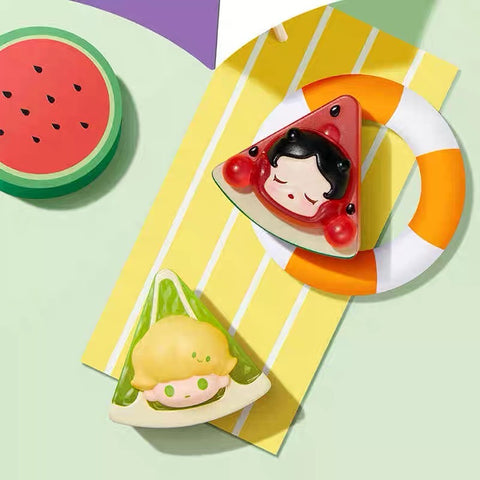 Popmart Summer Fruit Slices Mini Bean Series