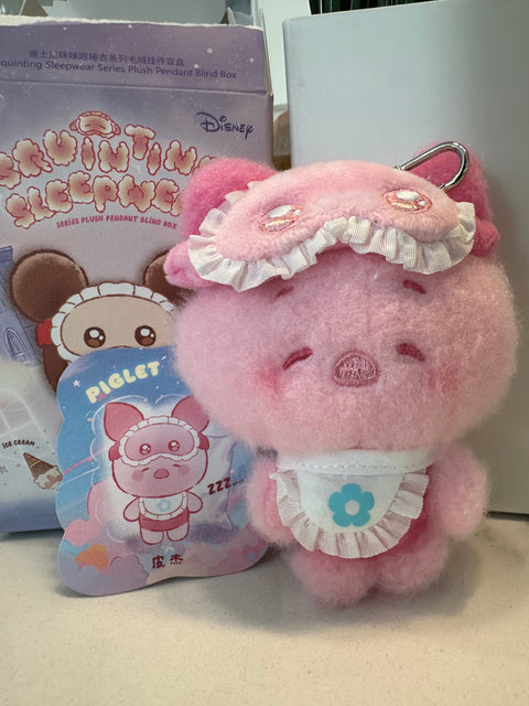 Sunday Claim Sale - Toptoy Piglet Sleepy Plush Charm