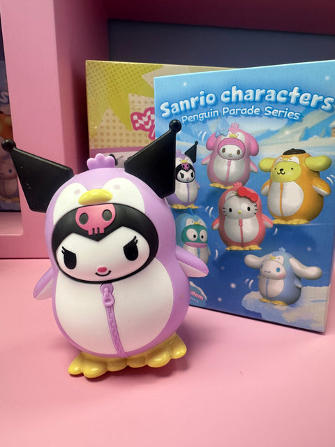 Sunday Claim Sale - Fat Kuromi Moetch Penguin (moves when you press the head so funny)