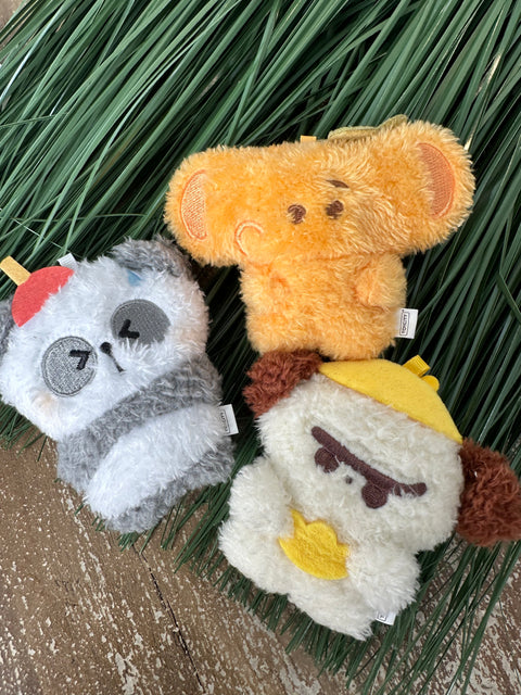 Sunday Claim Sale - Trio of Mr.Pa and friends mini magnets plush