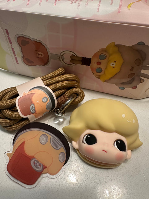 Sunday Claim Sale - Dimoo Phone Charm Bumper Car