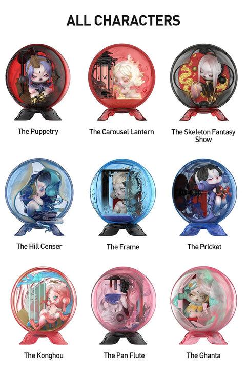 POPMART Skullpanda the Mirage Blind Box Series