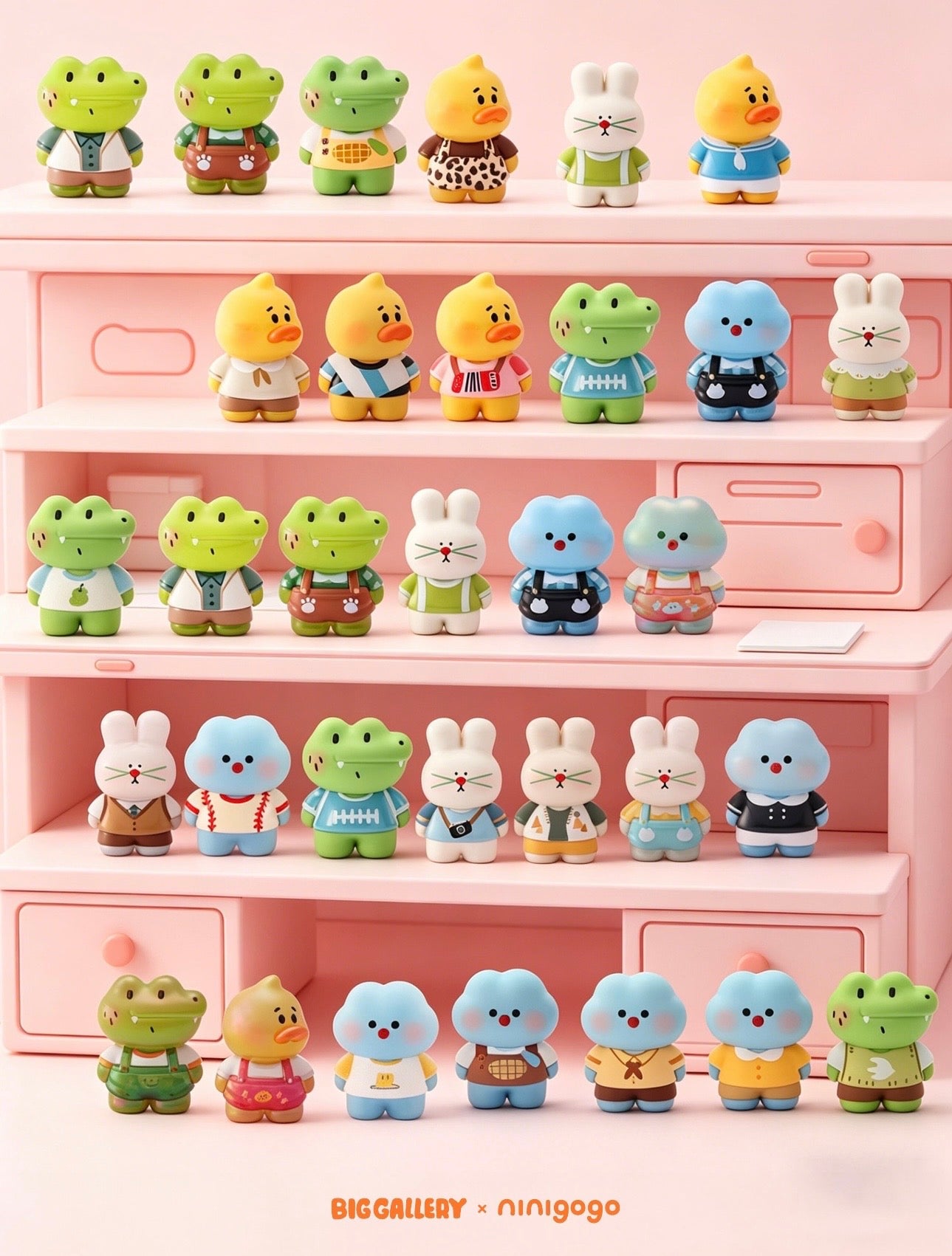 Big Gallery x Ninigogo's Happy Day Miniatures – ToyDonutShop