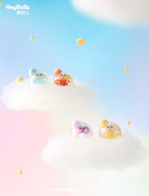 HeyDolls x Bubble Egg Iridescent Party Mini Series