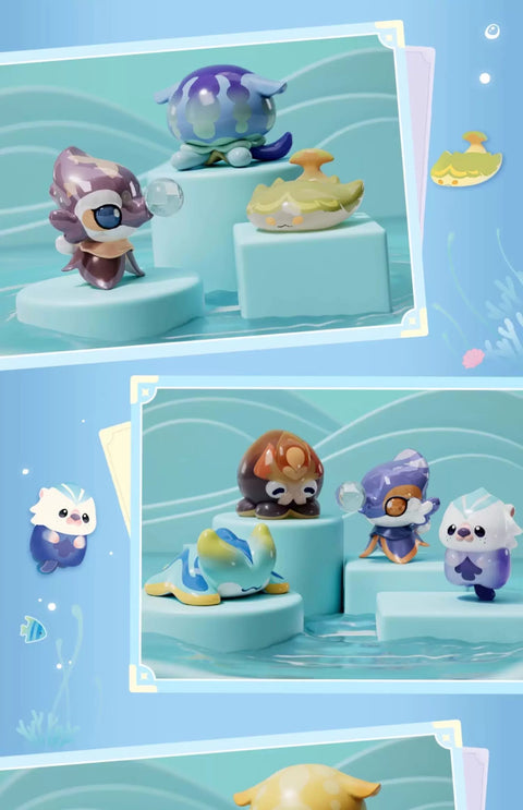 Genshin Impact Ocean Creature Miniature Series