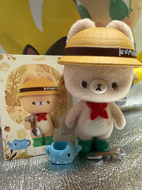 Sunday Claim Sale - Cute Gardner Bear Kumaru with his little elephant Pail