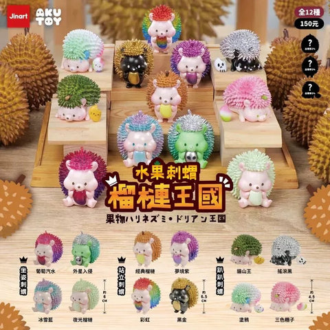 Jinart x AkuToy Durian Hedgehog Kingdom Blind Box Series