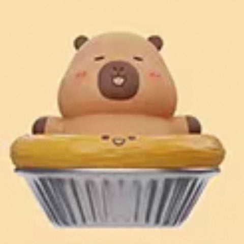 TuanTuan Zai Capybara Bread Bakery Miniature Series 2