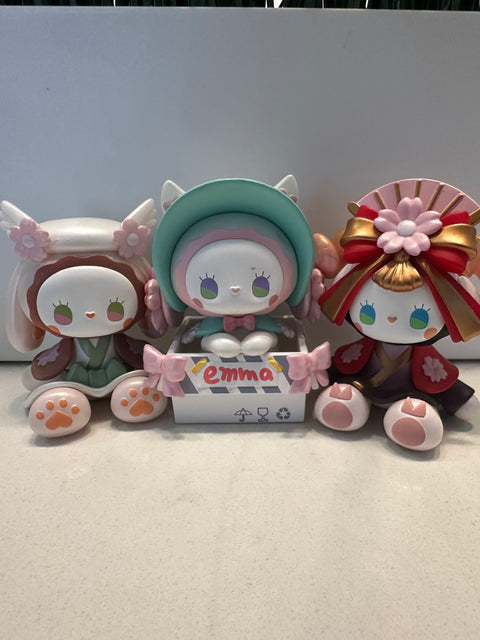 Sunday Claim Sale - Trio of Sakura Emma's color variant series