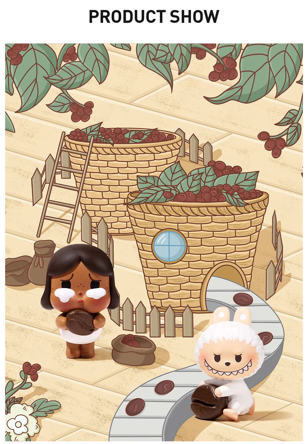 Pop Beans Coffee Factory – ToyDonutShop
