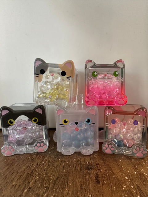 Clearance 6 - Bundle of 5 BIG square cats (Set 3)