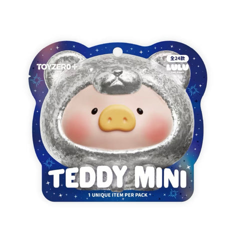 Lulu the Piggy Miniature Mineral Ore Teddy Mining Series