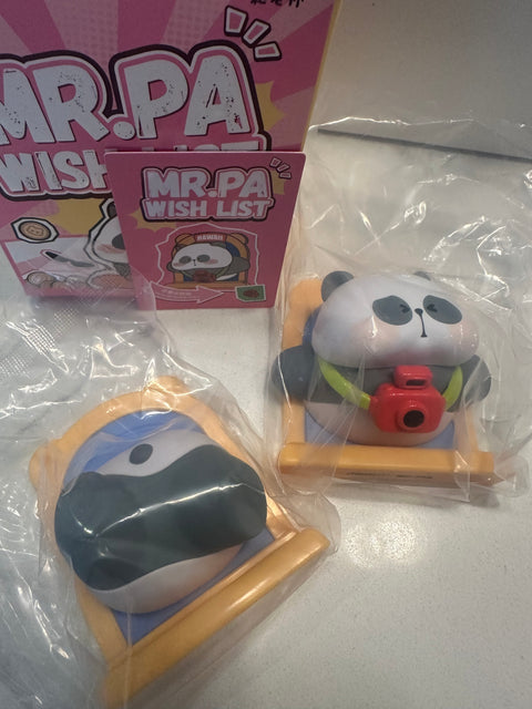 Sunday Claim Sale - Mr.PA magnetic (could be bookends or magnets)