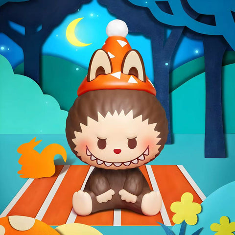 PREORDER - Pop Bean Labubu Forest Fairytale Waiting Brown Version