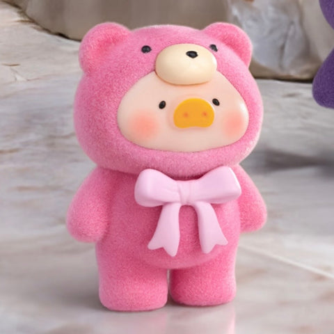 Lulu the Piggy Miniature Mineral Ore Teddy Mining Series