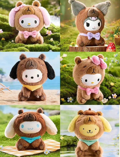 Miniso X Capybara Plush Blind Box Series