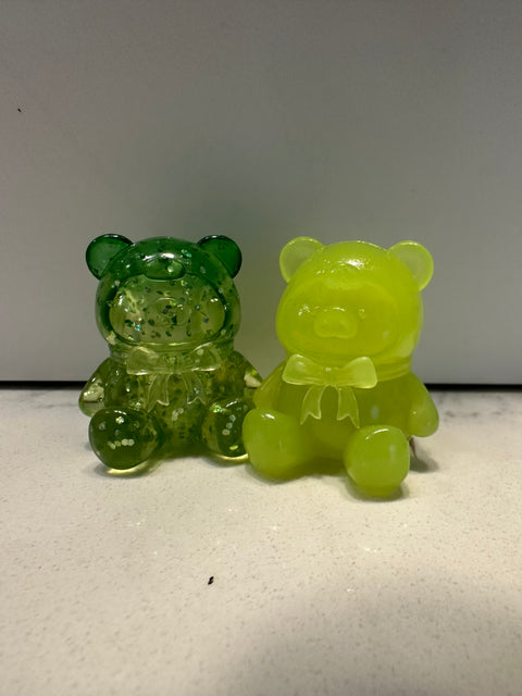 Sunday Claim Sale - Baby Lulu Green jelly sparkly set