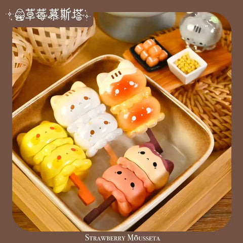 Strawberry Mousetta OctoKitty Skewer Mini Blind Box Series
