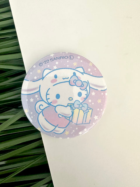 Sunday Claim Sale - FREE ITEM WITH ANY 2 ITEMS purchased from today's claim sale (Hello Kitty as Cinnamoroll pin from Japan)