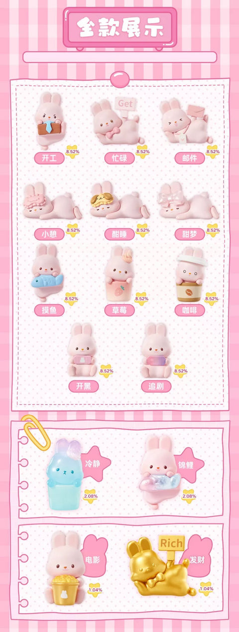 Momo Bunny's 24 Hour Lifestyle Miniature Series