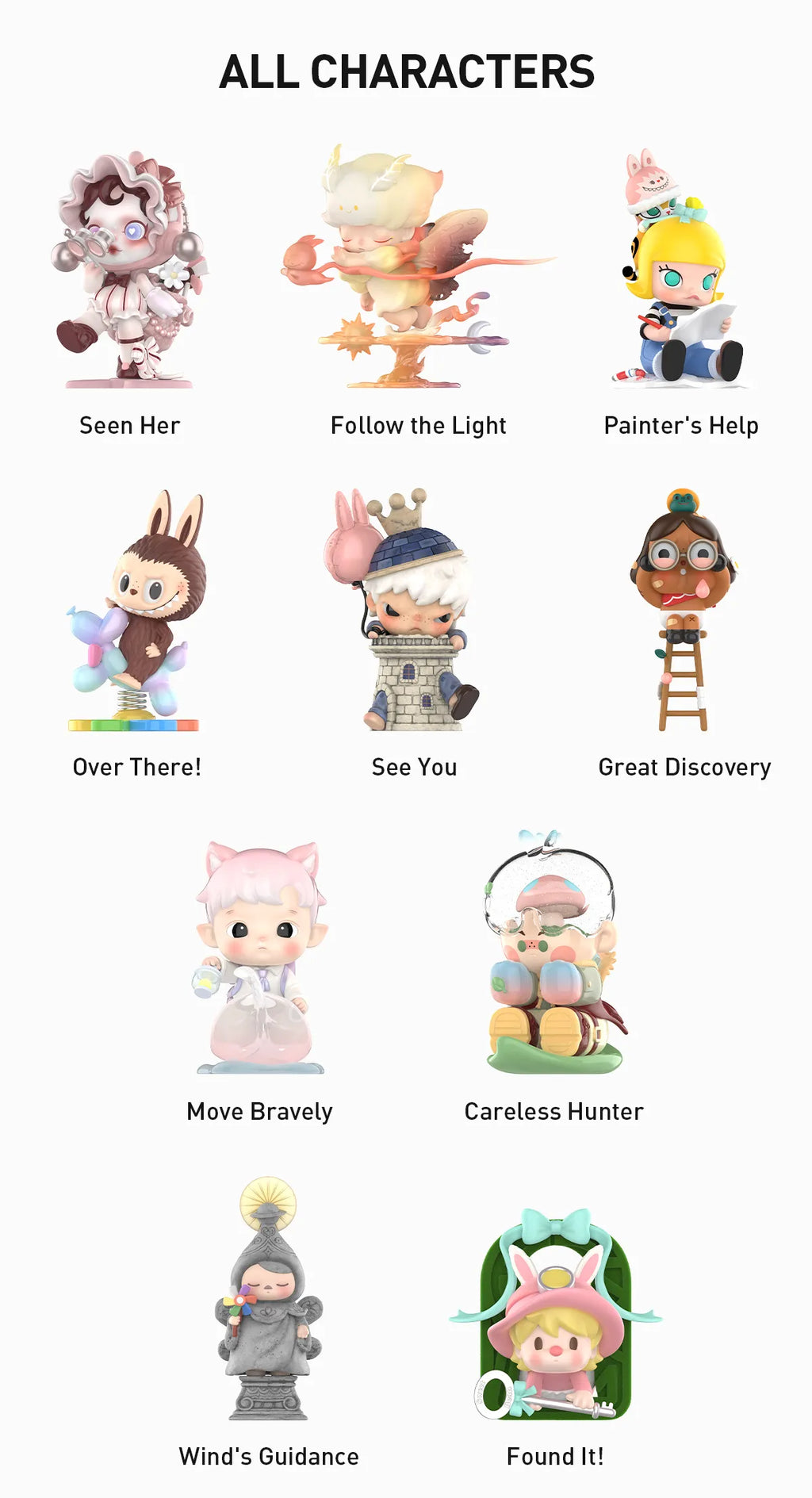 FINDING MOKOKO ボックスディスプレイ Finding MOKOKO Series Figures - POP MART (Canada)